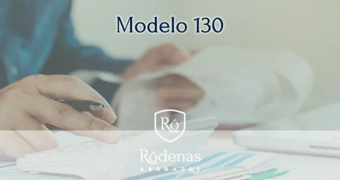 Modelo 130 - El pago fraccionado del IRPF