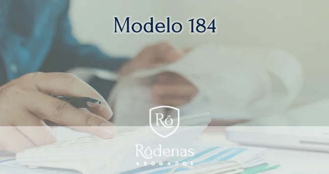 Modelo 184 - La declaración anual de ingresos, gastos y beneficios