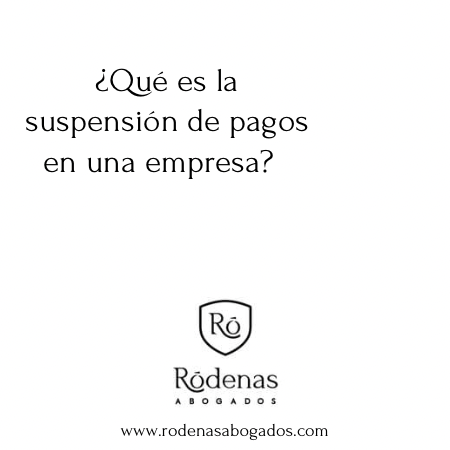 suspensión de empagos empresa