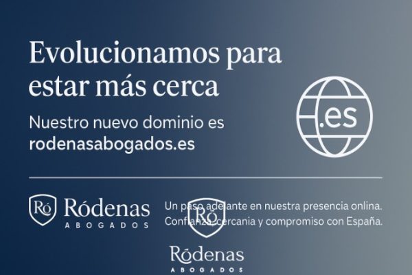 Cambio de dominio: Rodenas Abogados migra a rodenasabogados.es