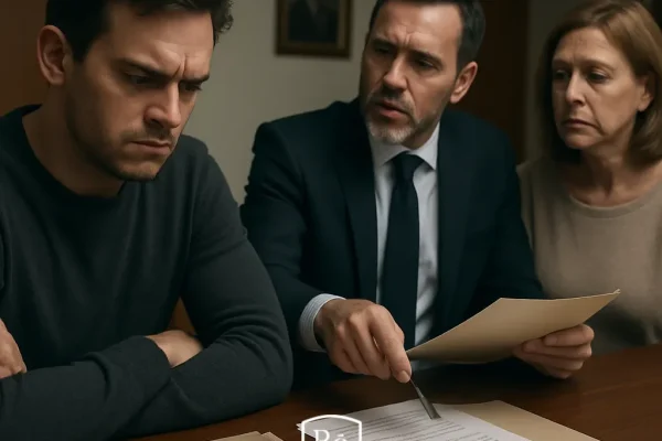 ¿Qué pasa si un heredero no quiere firmar la herencia?